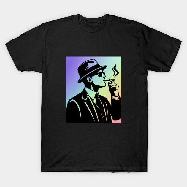 Smoking man T-Shirt by JunniePL